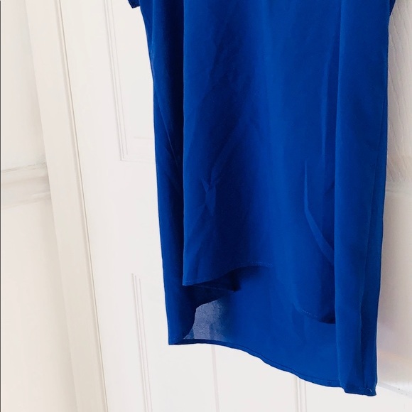 Pacsun Kirra Sheer Royal Blue T-Shirt - Picture 4 of 8